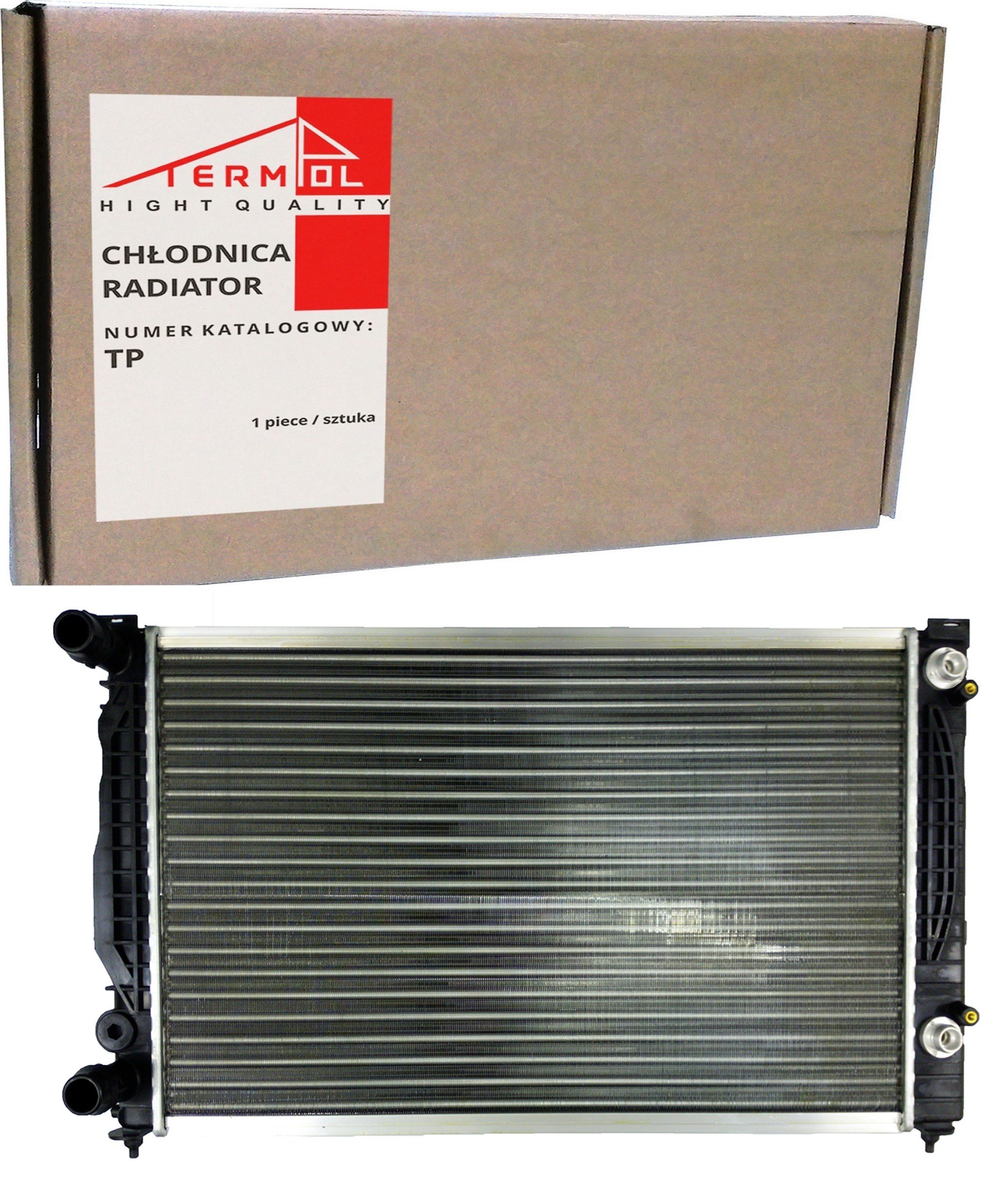 CHŁODNICA WODY A4 B5 A6 PASSAT B5 1.6 1.9 AUTOMAT