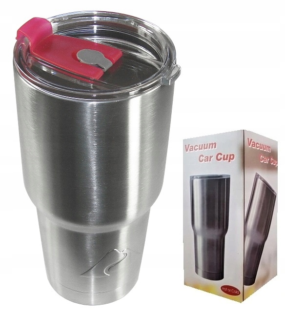 Kubek Termos Termiczny STAL 900 ml XXL INOX