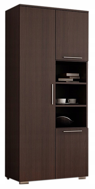 

Szafa Apollo Wieszak Półki 80 CM Wenge