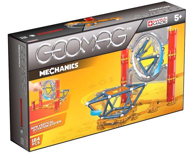 GEOMAG Klocki Magnetyczne Mechanics 164 el