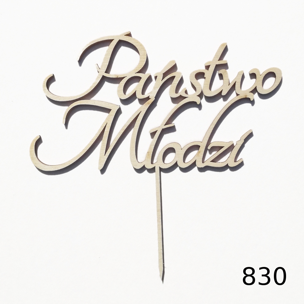 

Mdk Topper Państwo Młodzi - 830