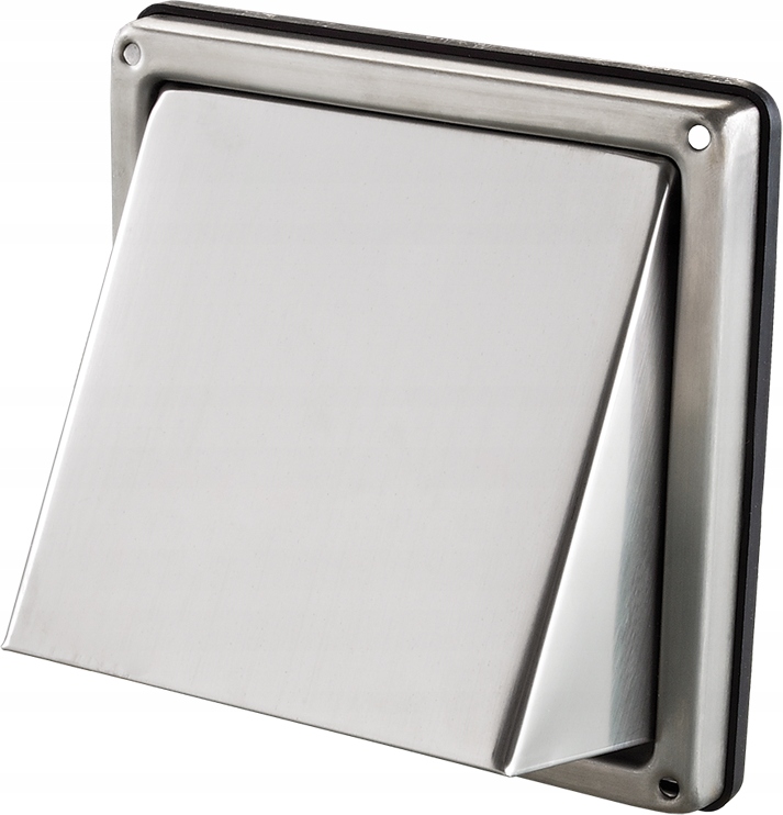 WYRZUTNIA KRATKA Z KLAPA ZWROTNA ZAWÓR SUA Ø100 mm NIERDZEWKA KWASÓWKA INOX