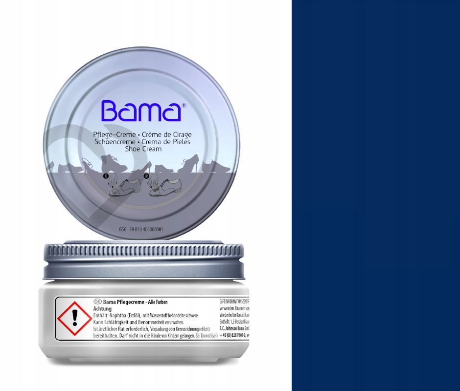 

Granatowa Pasta Do Butów Skórzanych Pommadier 50ml