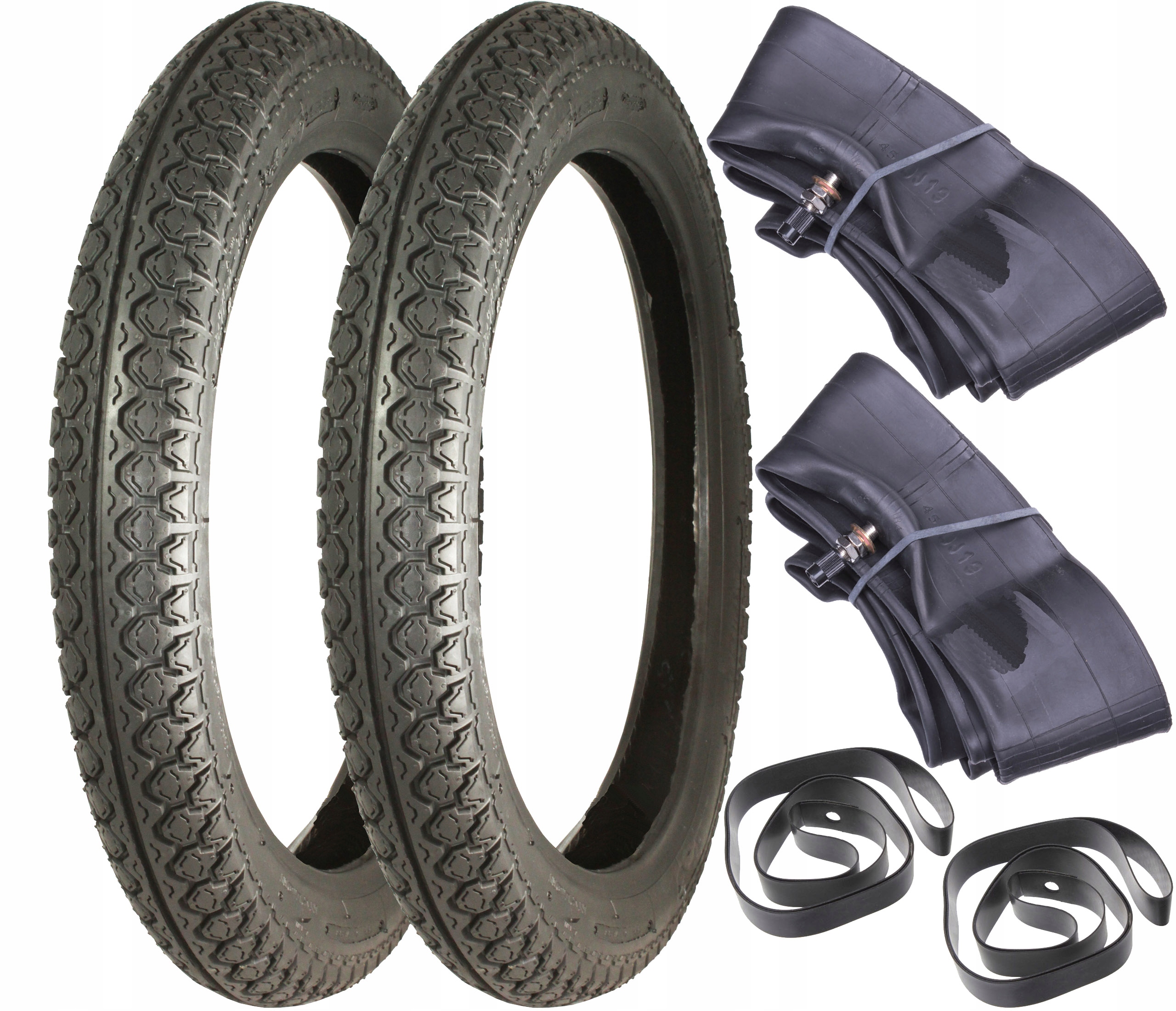 SIMSON S51 S50 Romet Jawa 50 Mustang Opony Dętki 16 X 2,75 16-2.75 3w1 KPL