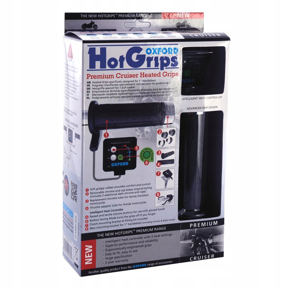 EL800 - OXFORD PREMIUM CRUISER 1 ДЮЙМ З ПІДІГРІВОМ