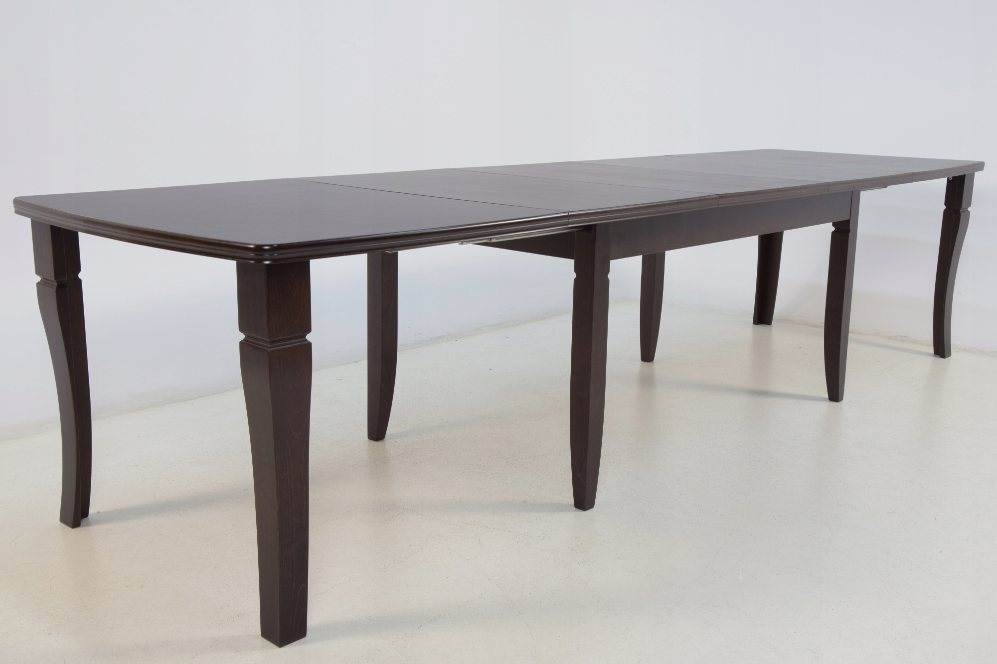 Zestaw do kuchni 6 krzeseł i rozkładany stół 4m Szerokość siedziska 43 cm