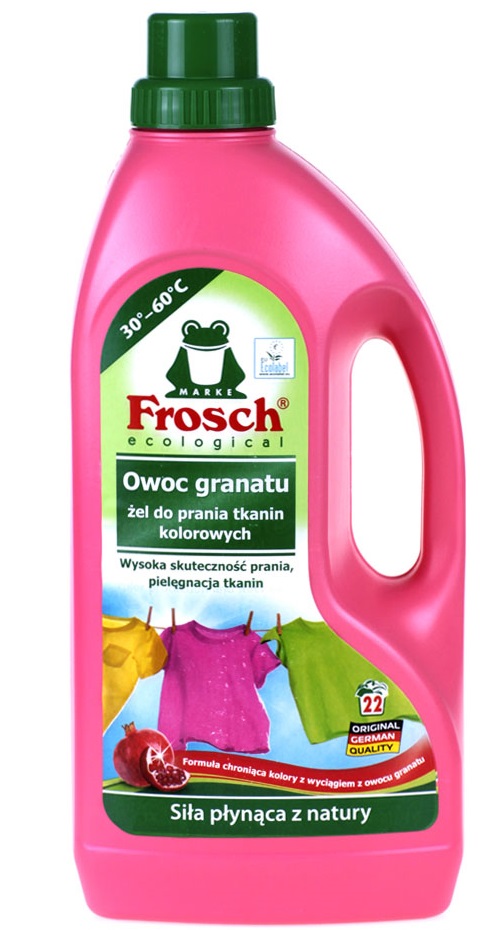 

Frosch Eko żel do prania tkanin kolorowych 1,5 l
