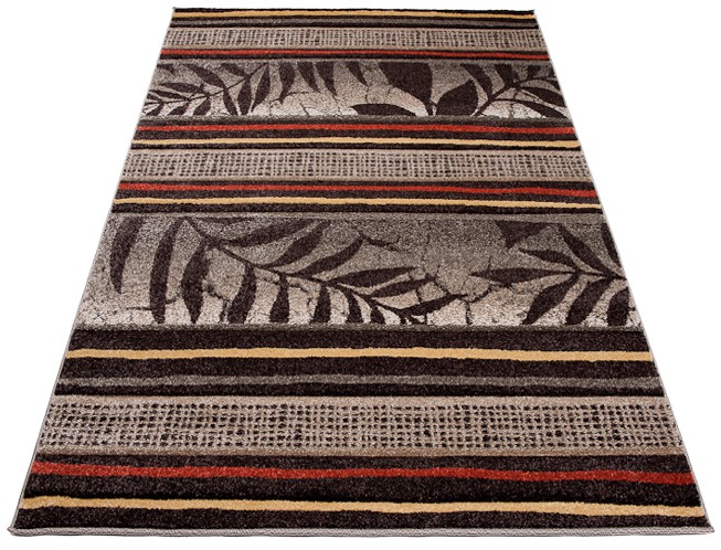 Hrubý Koberec Fryz 120x170 Vyrezané Moderné 093db