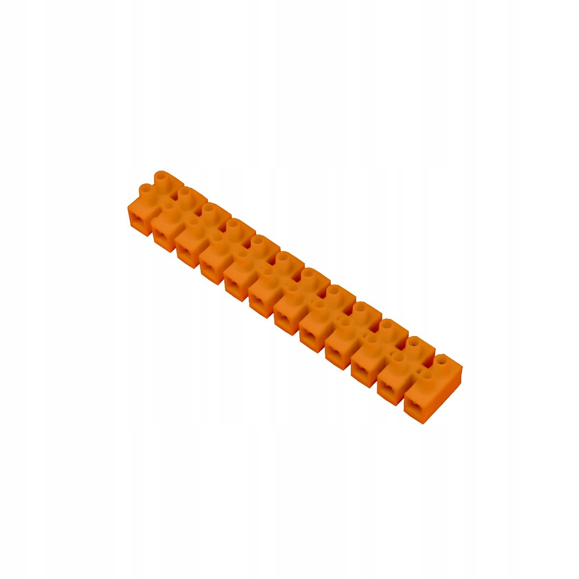 

Złączka listwa zaciskowa 12 torowa 6 mm2 pomarańcz