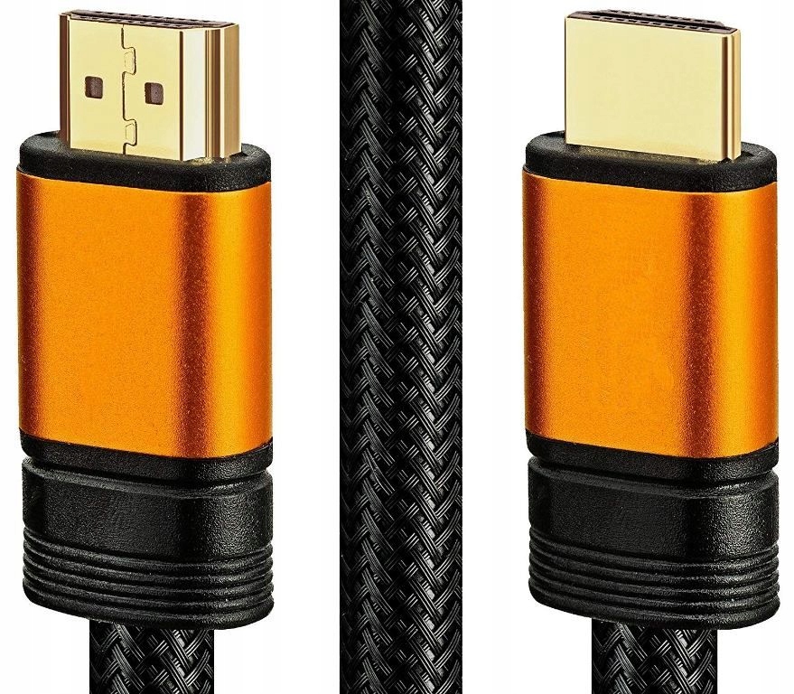 Kabel HDMI do HDMI 3m M/M 4K 3D pleciony