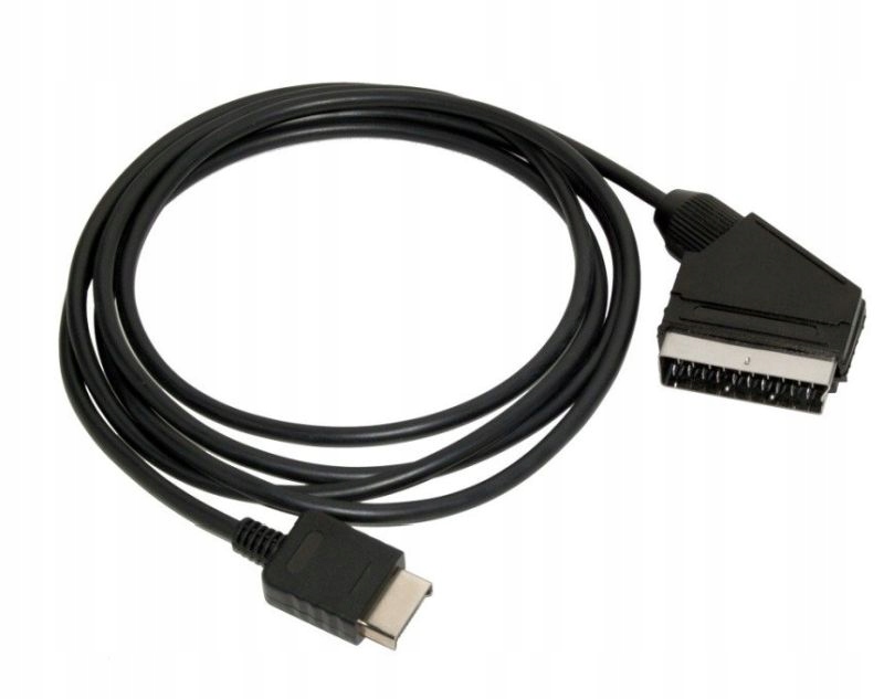 

Kabel Real Rgb Scart Pal do Playstation PS1 PS2