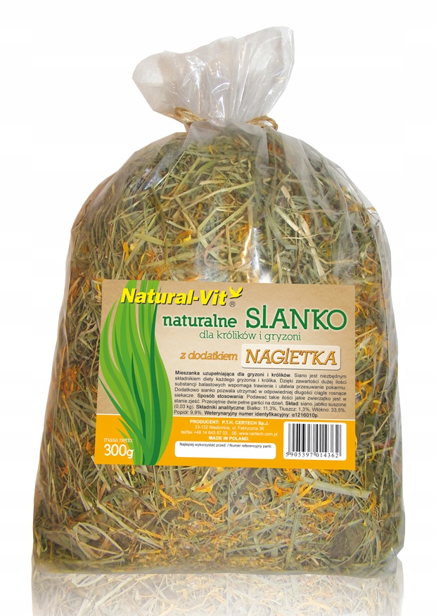 NATURAL-VIT SIANO Z NAGIETKIEM 300G DLA GRYZONI