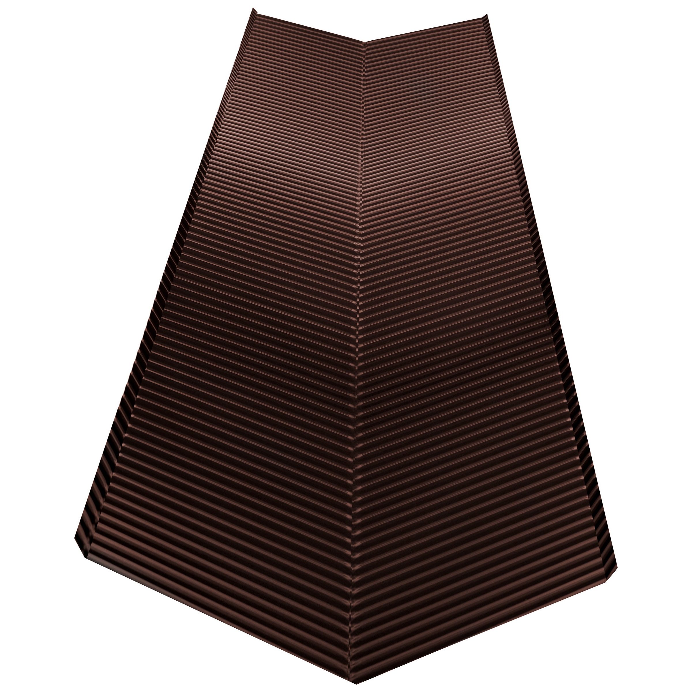 

Rynna koszowa Kosz Dachowy Poprzeczny 2m Alu Brąz