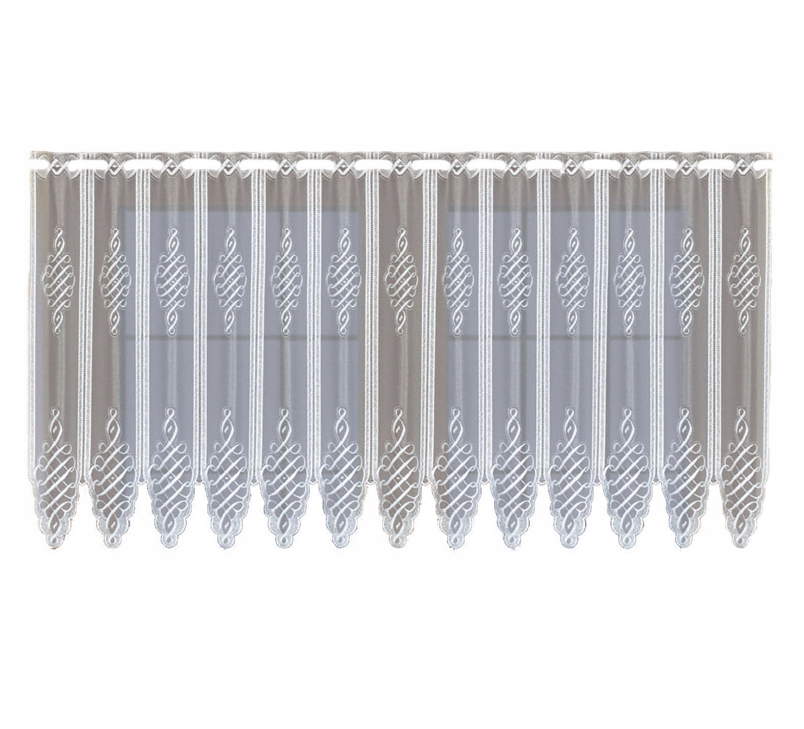 LAMBREKIN ŻAKARDOWY WYS. 90 BIAŁY 316180