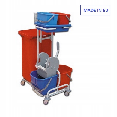 

Wózek sprzątający Zestaw 2x15L + 2x6L