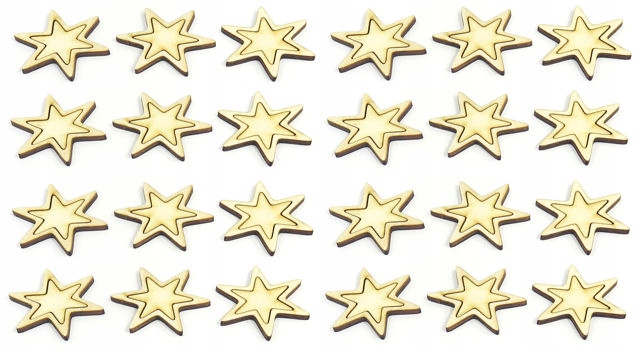 24x ŚWIĄTECZNA AŻUROWA GWIAZDKA +24x GWIAZDKA RX80 Kod producenta RX80