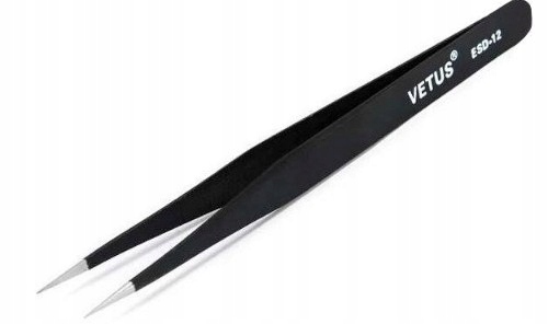 

Pęseta Pinceta Penseta Prosta 135mm Vetus ESD-12