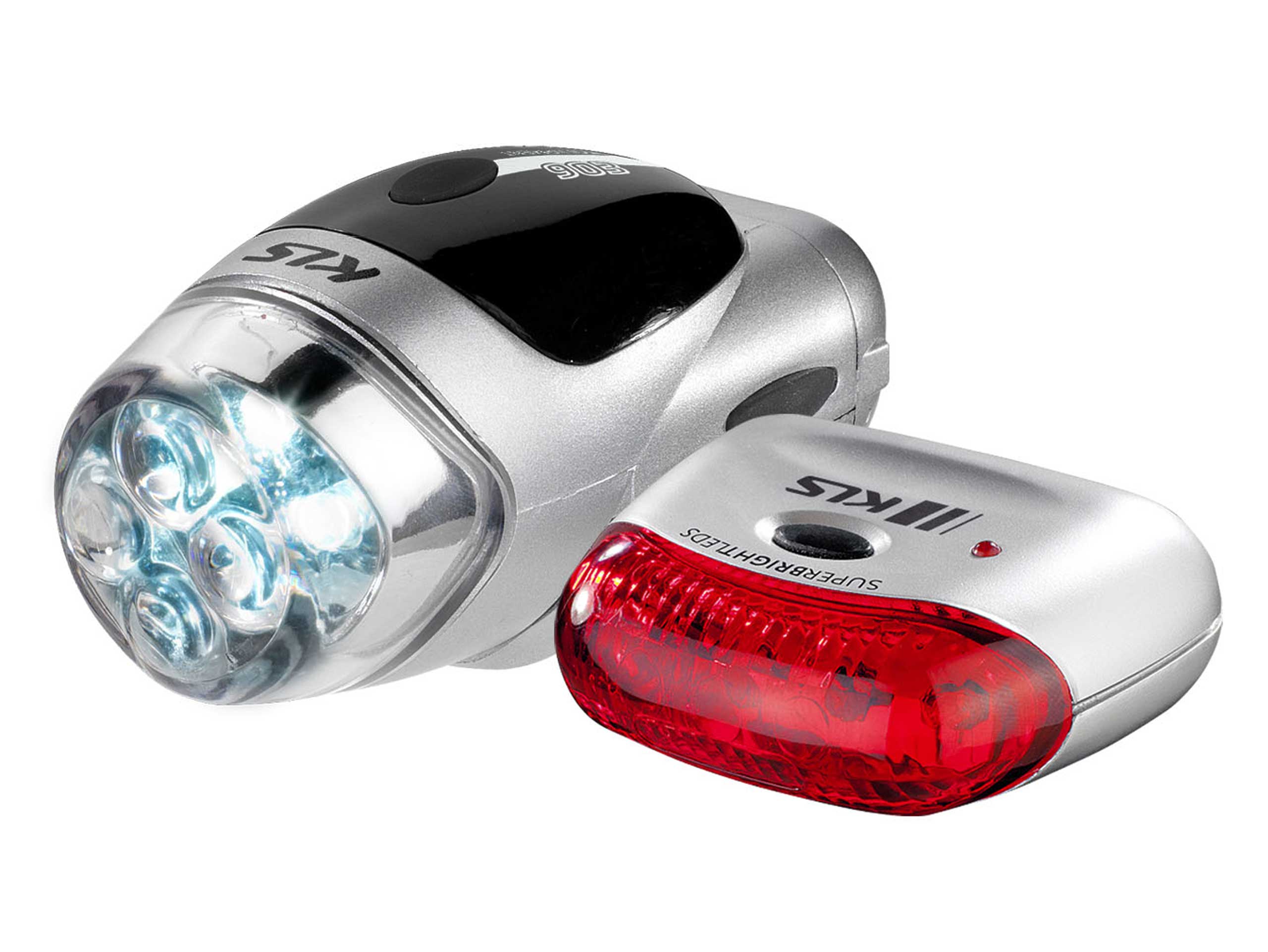 

Lampki Przód Tył Kellys Nightwatch Silver