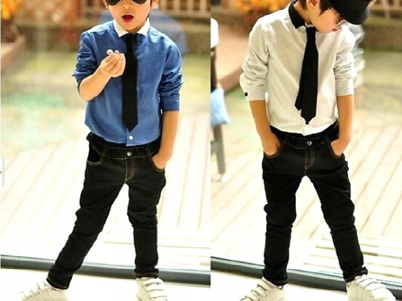 KRAWAT CZARNY CHŁOPIĘCY GUMKA DZIECIĘCY GŁADKI WĄSKI Płeć chłopcy