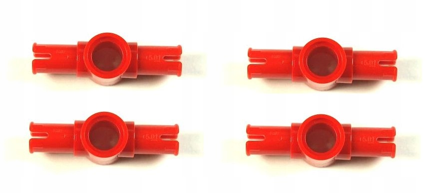 

Łącznik Pierścień z Pinami 4szt. Czerw. Lego 87082