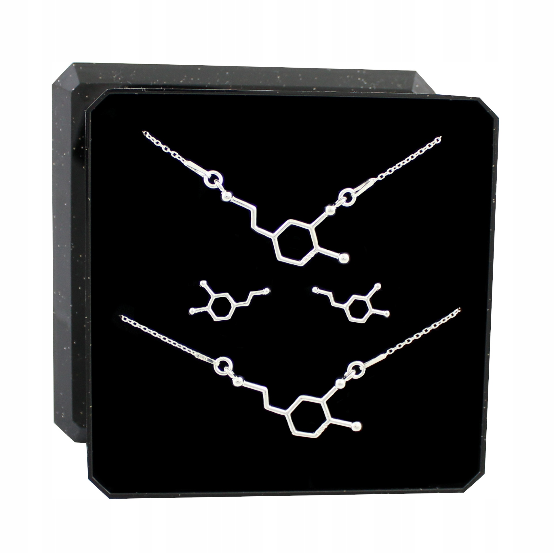 

Komplet Biżuterii Srebrnej Na Prezent Dopamina