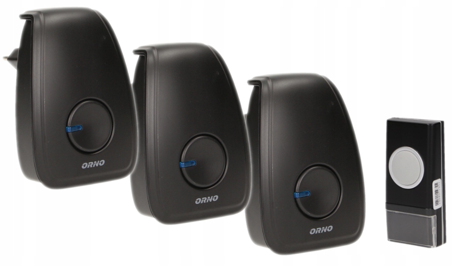 DZWONEK BEZPRZEWODOWY ORNO OPERA AC 3 ODBIORNIKI