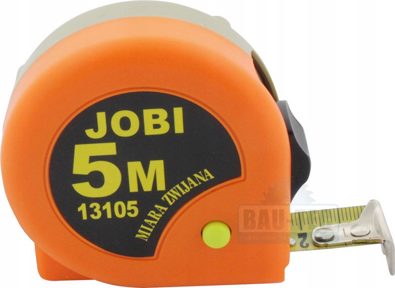 MIARA MIARKA ZWIJANA ZE STOPEM 5m x 19 mm JOBI
