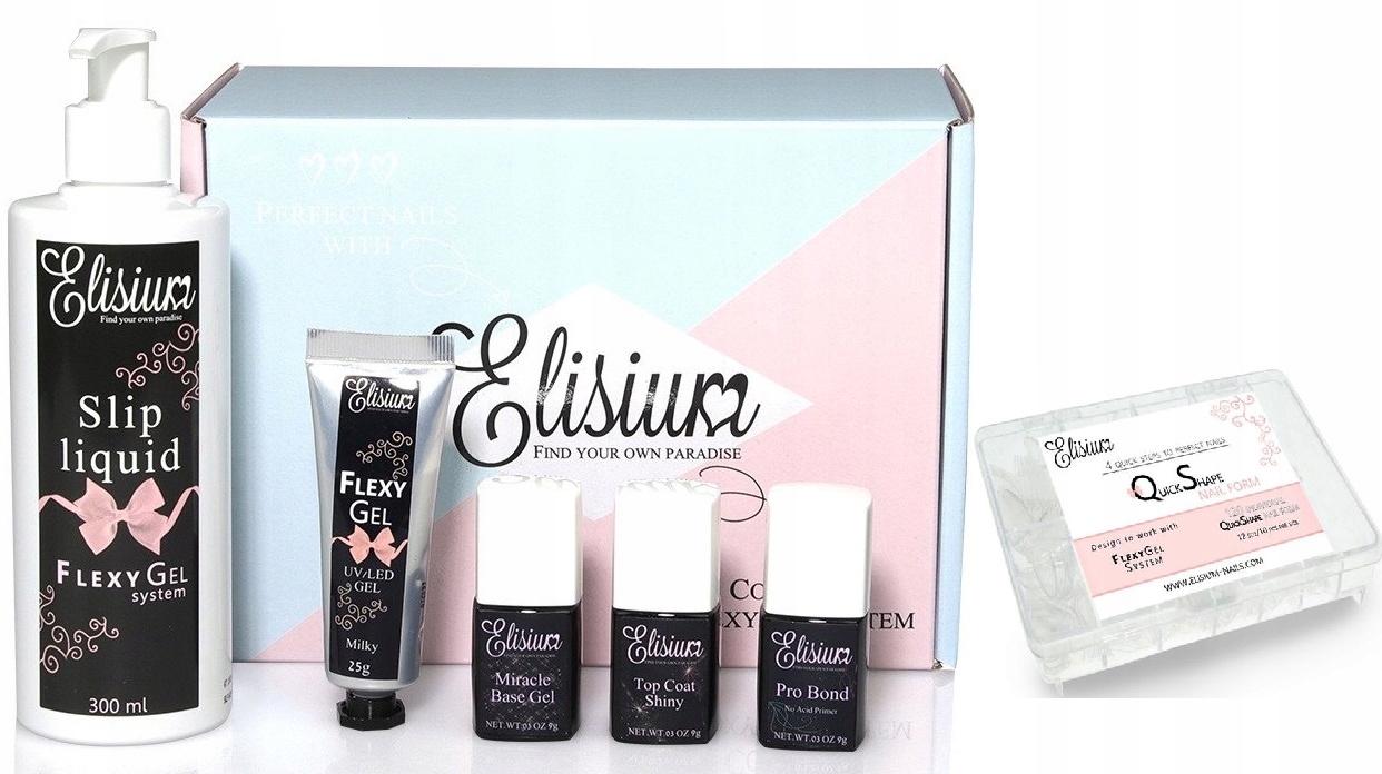 

Elisium Box Zestaw Startowy Flexy 5el+ 12x Formy O
