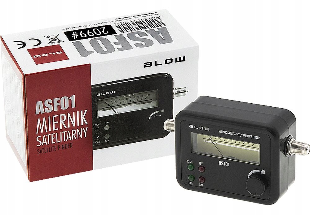 SAT-FINDER Miernik Sygnału Satelitarnego