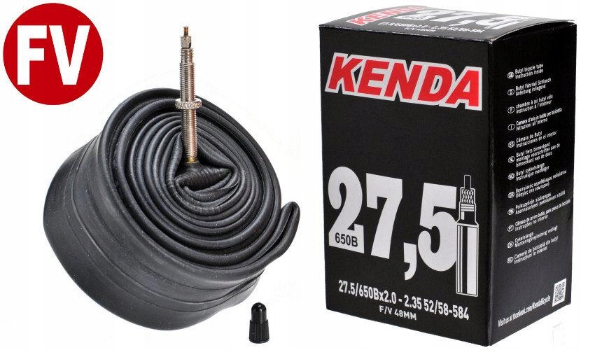 

Dętka Kenda 27,5" X 2,0-2,35 Fv 48MM Molded