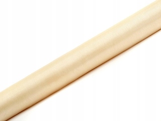 

Organza tiul kokarda wstążka 36cm/9m Ślub kremowa