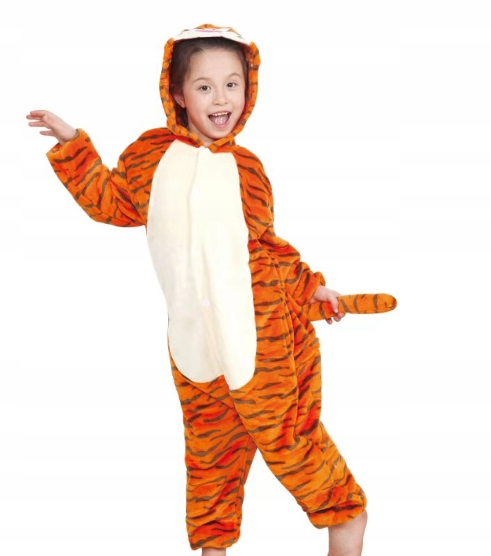 

Tygrys Piżama Kigurumi Onesie Strój 146 152 cm
