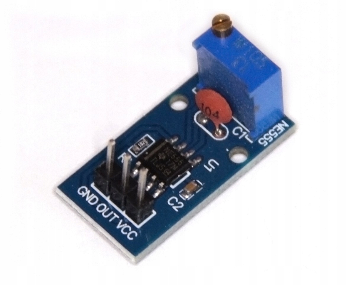 Moduł Chiny 20Hz - 20kHz generator NE555