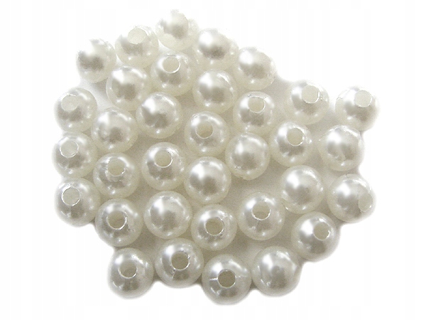 Koraliki Akrylowe perła 3mm 300szt KA247bp300
