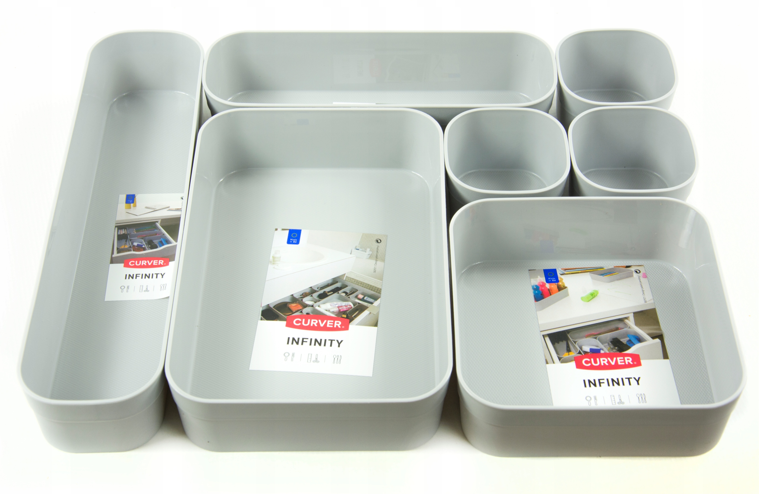 ORGANIZER SZUFLADOWY DO SZUFLADY CURVER 8 el. EAN 5904479081087