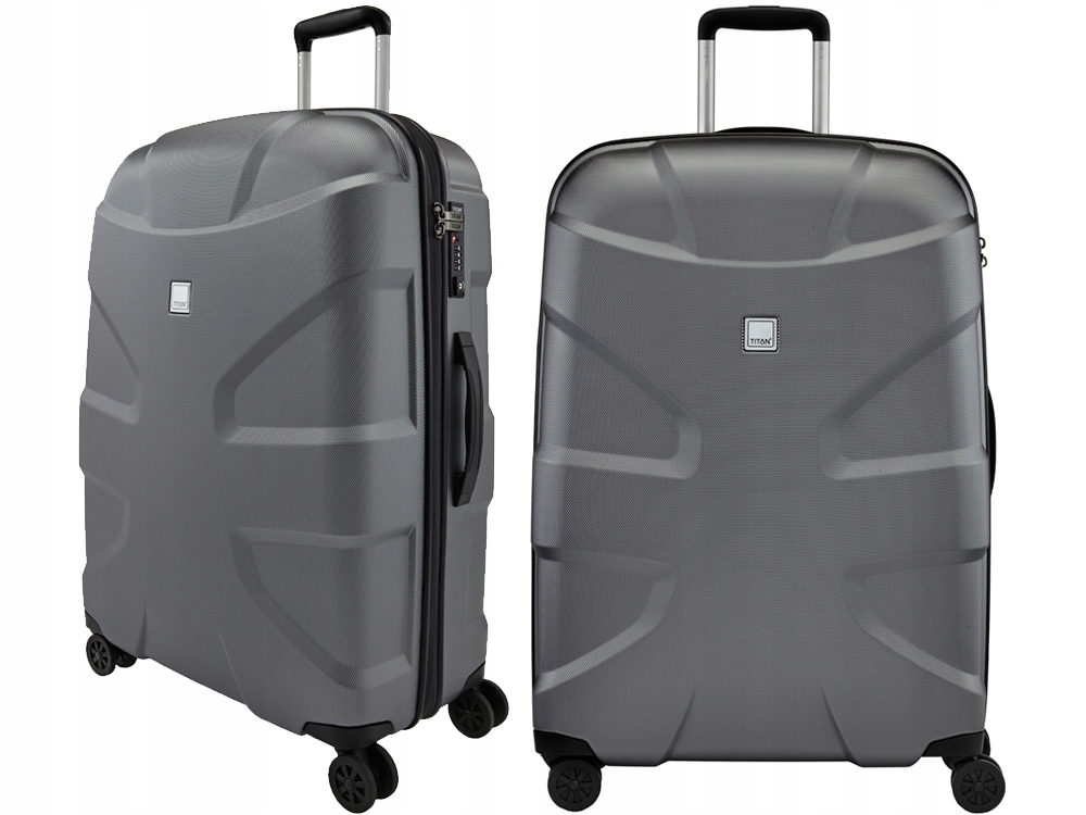 

W97 Średnia twarda walizka Titan Shark Skin Tsa