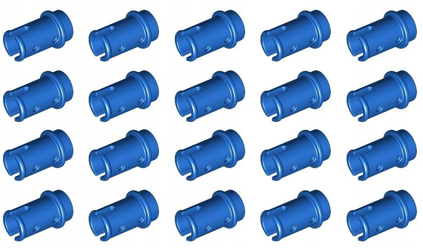 

Lego Technic Pin 1/2 4274 niebieski 20 szt