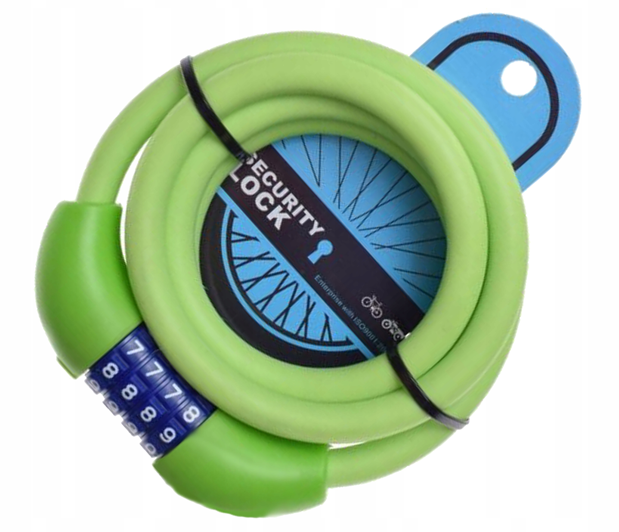 

Zabezpieczenie Rowerowe Zapięcie Linka Rower Mocne