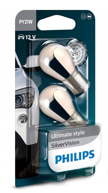 Philips Silver Vision PY21W 12V 21W BAU15S Duo
