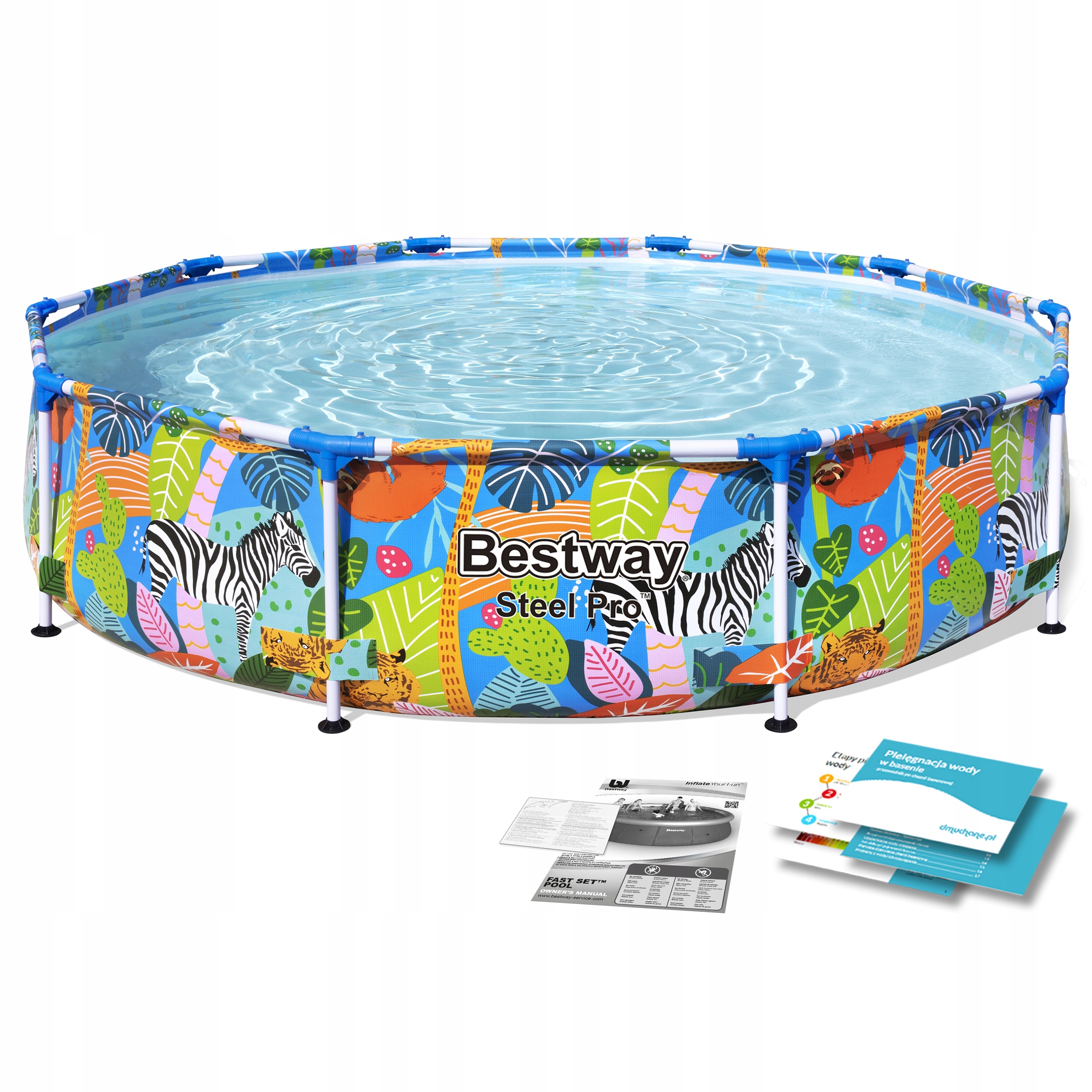 basen stelażowy Safari 305x66cm Bestway | 56985 — 5