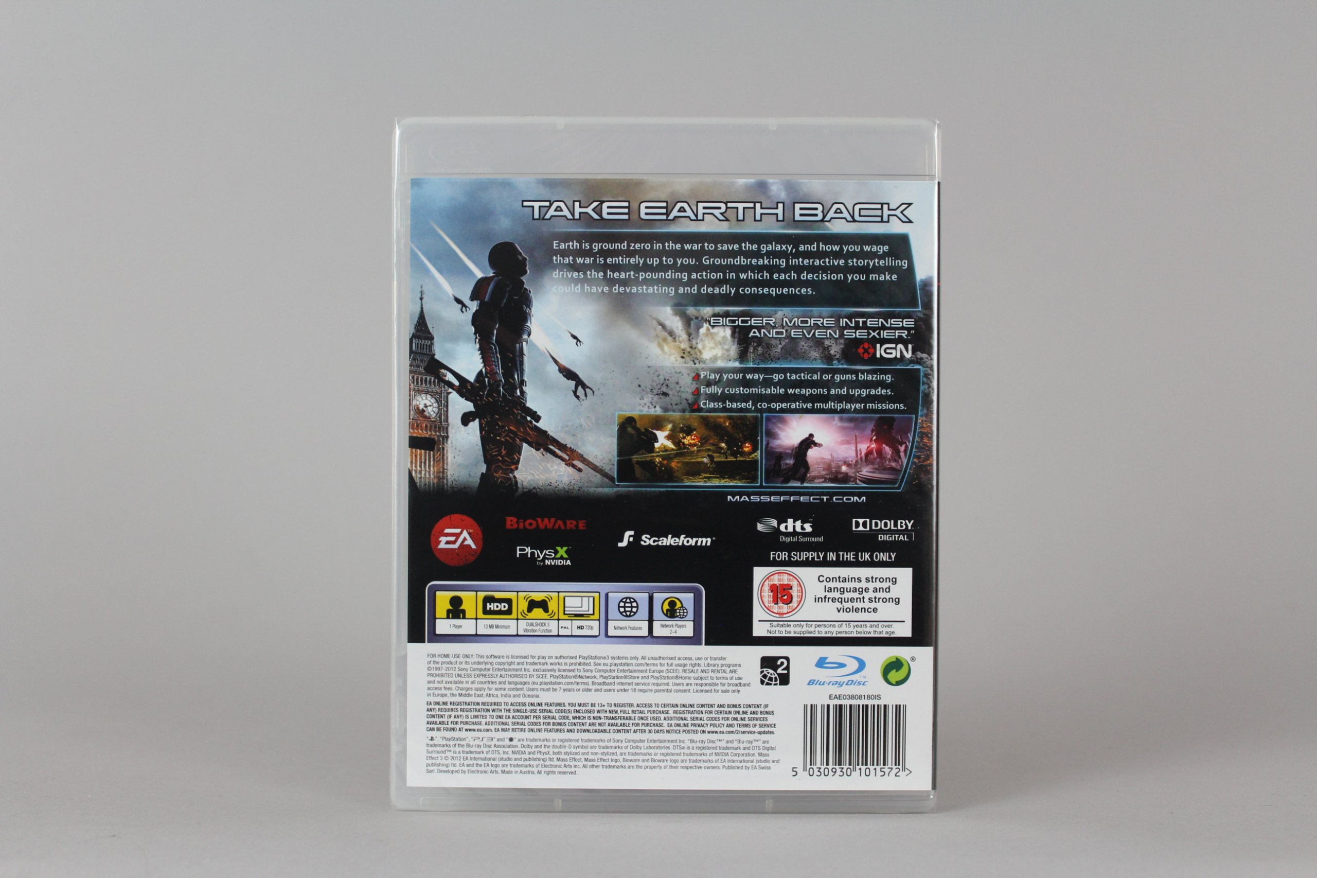 MASS EFFECT 3 PS3 Platforma PlayStation 3 (PS3)