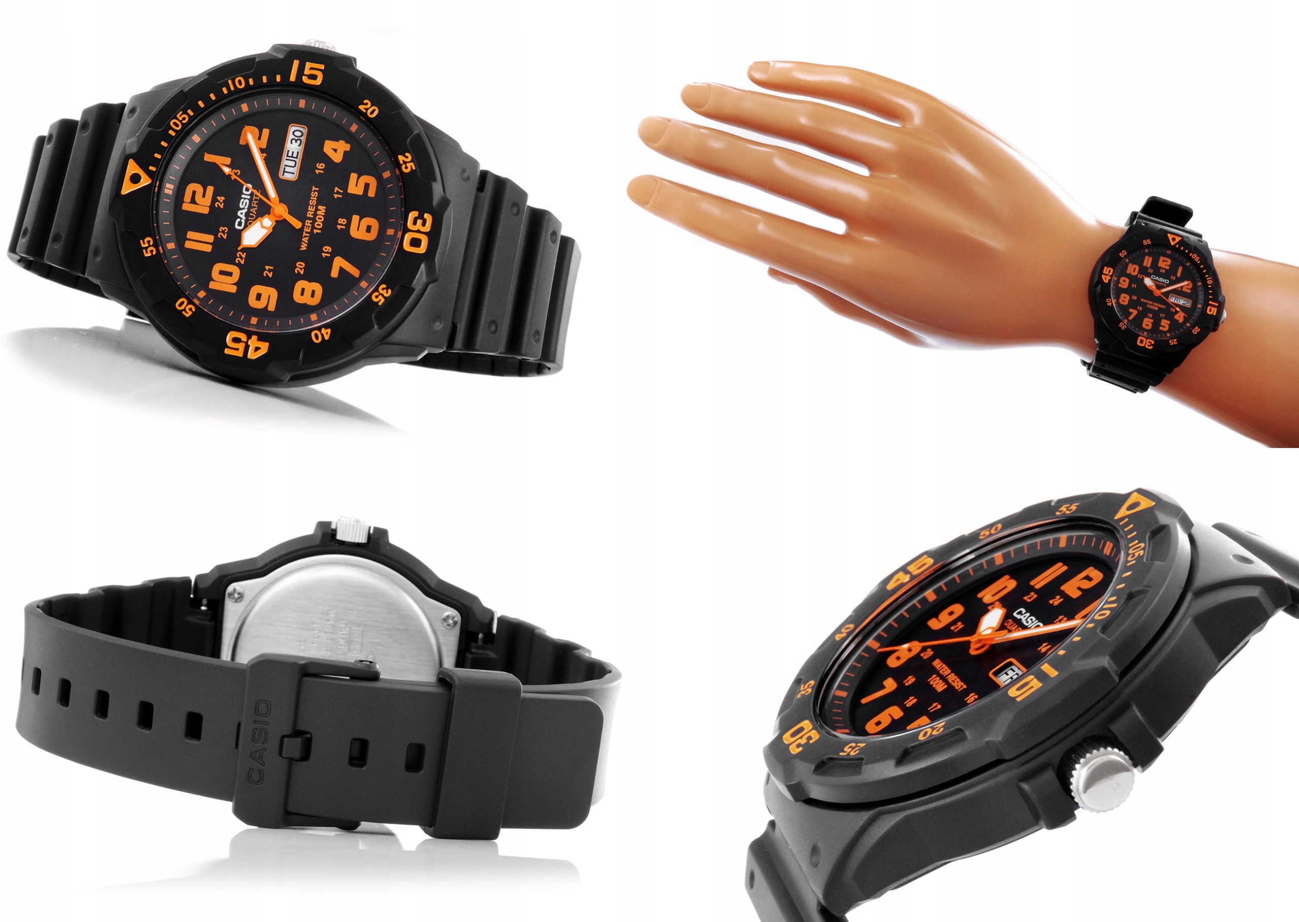 ZEGAREK CASIO DLA CHŁOPCA KOMUNIJNY WIELE KOLORÓW Funkcje Datownik Neobrite Wodoszczelny