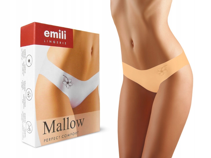 

Figi niewidoczne pod ubraniem Emili Mallow laser L