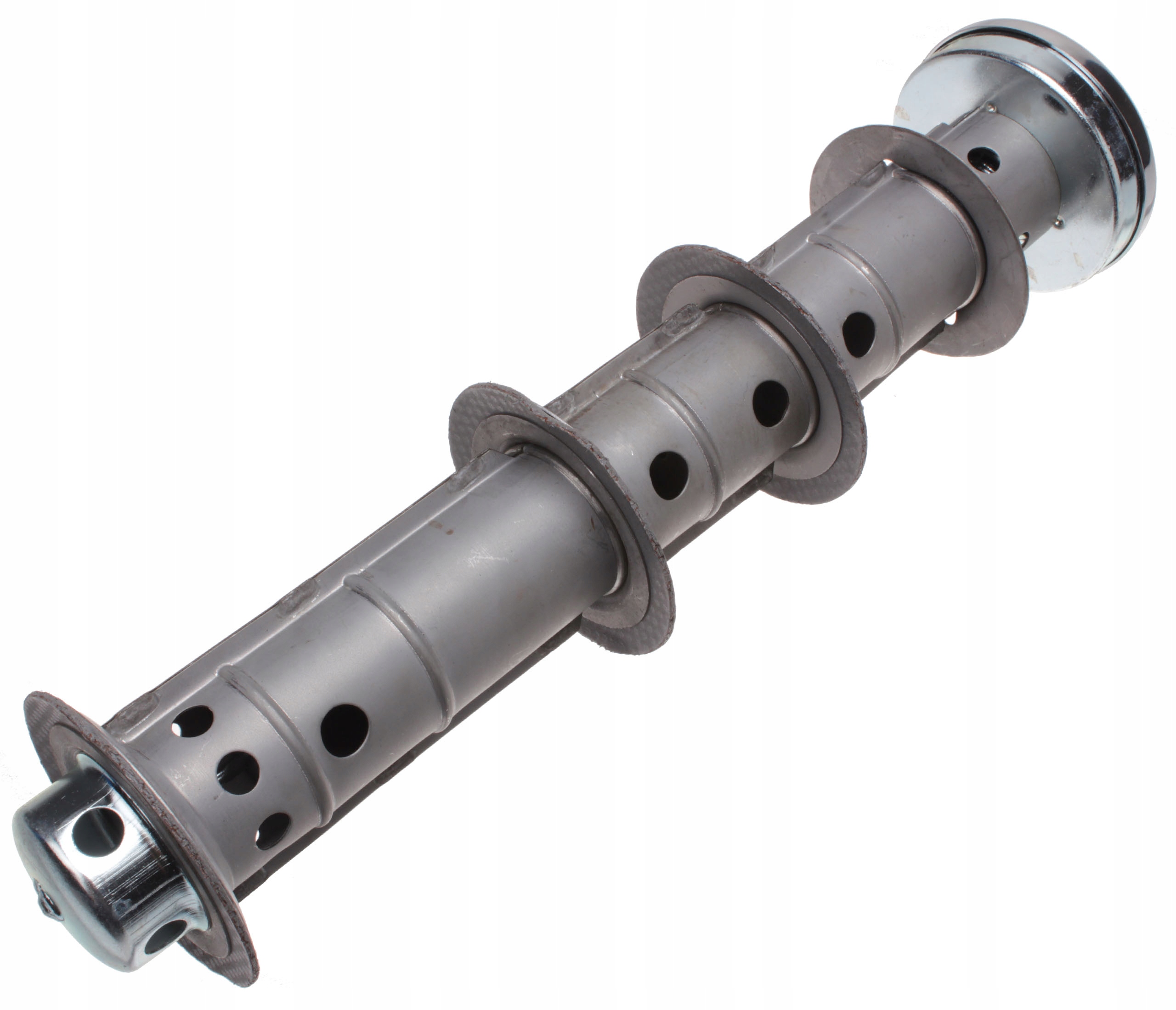 65645676G - ПАТРОН ГЛУШНИКА ВИХЛОПНОЇ ТРУБИ ДОВГИЙ ХРОМ JAWA 350 TS 638