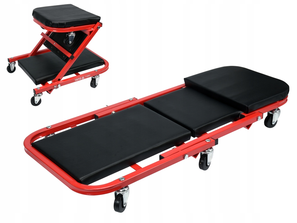 YATO LEZANKA WARSZTATOWA SKLADANA SIEDZISKO 2w1