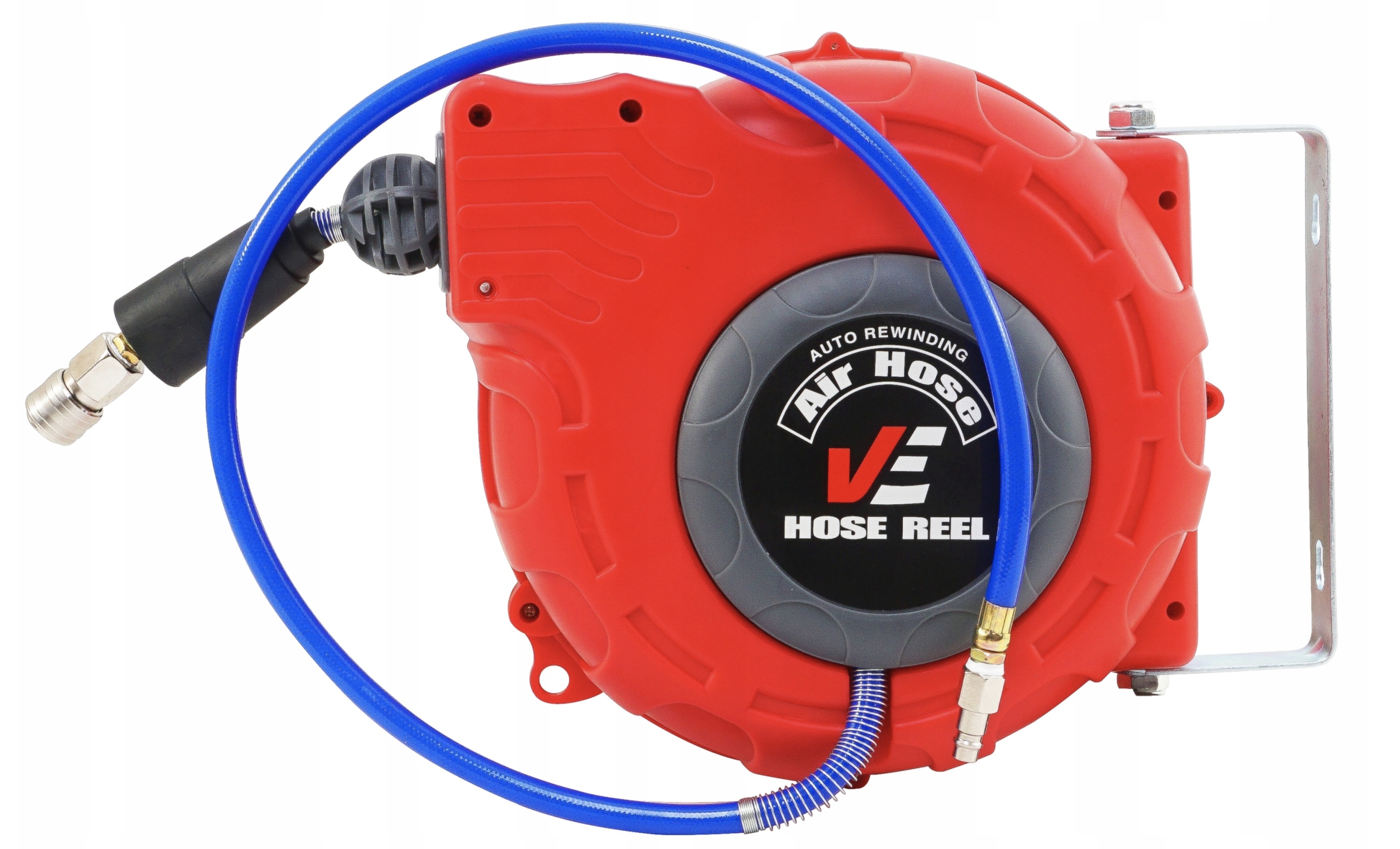 WĄŻ PNEUMATYCZNY ZWIJANY PRZEWÓD KOMPRESORA BĘBNIE 15M ZŁACZKI OBROTOWY EAN (GTIN) 5902963495518