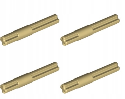 

Lego Technic Oś Ośka 4 stop tan 99008 4 szt