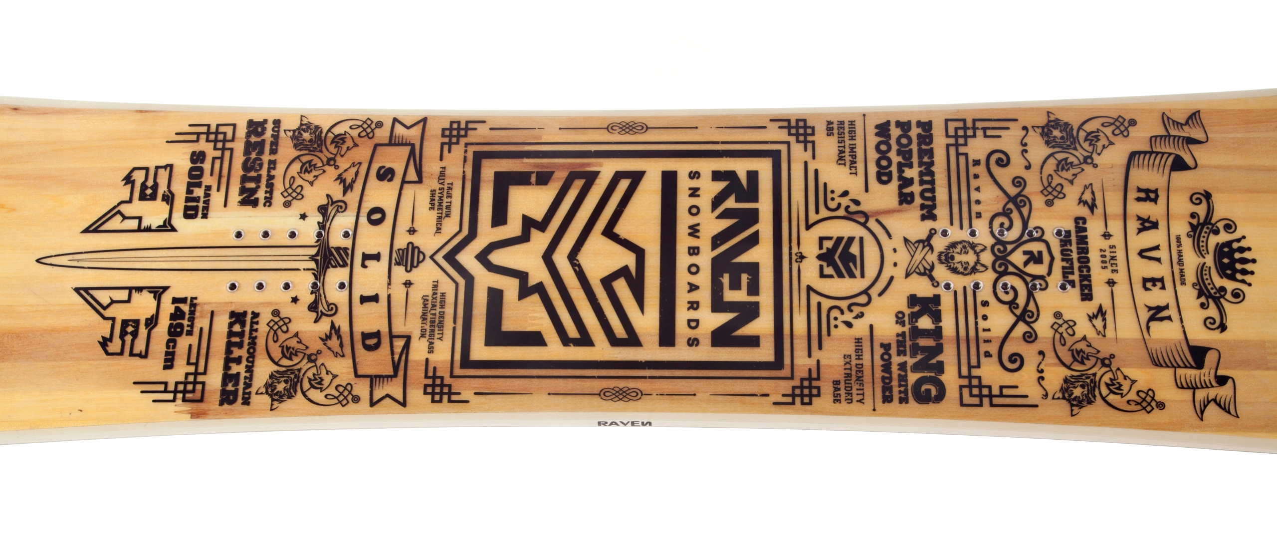 Snowboard RAVEN Solid Classic 155cm Marka Raven