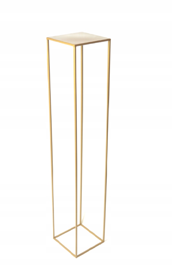 

Kwietnik stojak na kwiaty loft 130cm złoty met 363