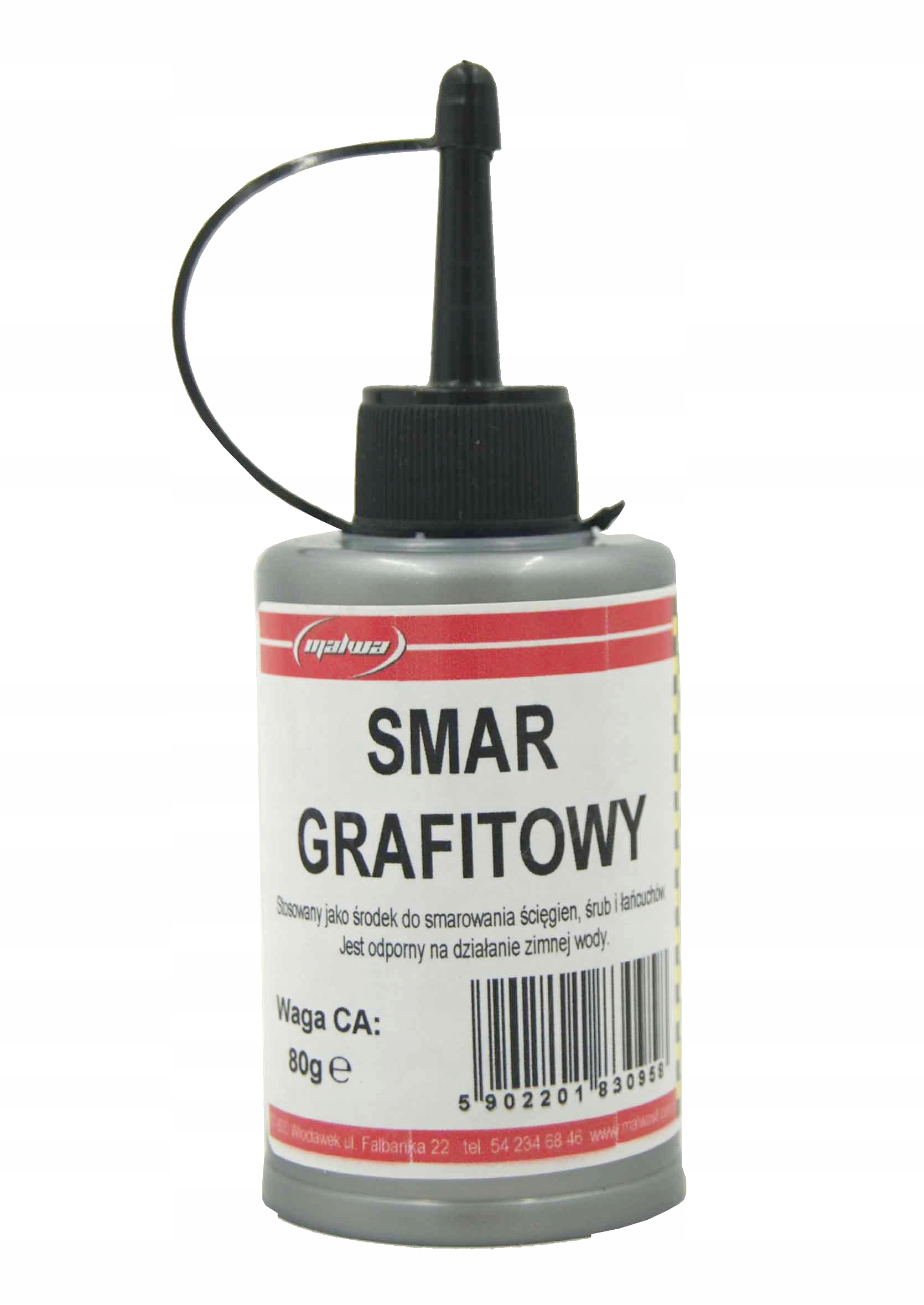 

Malwa Smar Grafitowy 80ml Odporny Na Wodę